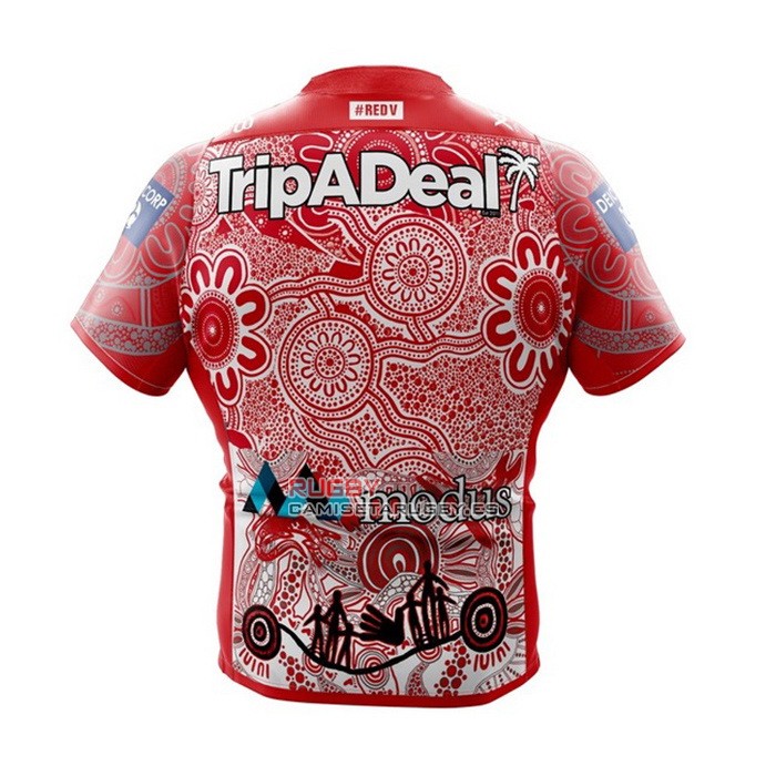 Camiseta St George Illawarra Dragons Rugby 2021 Indigena